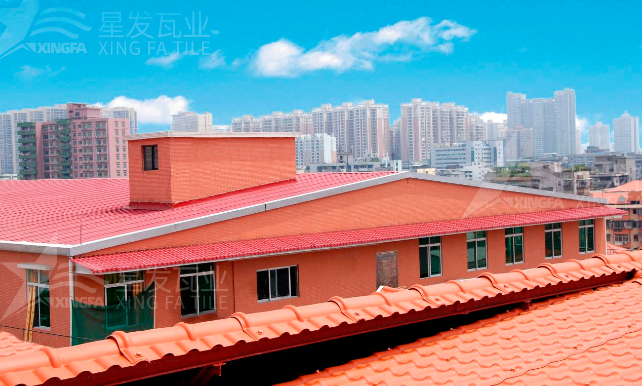 樹脂瓦非常適用于農(nóng)村房屋的改造，既實(shí)用，性價(jià)比又高！